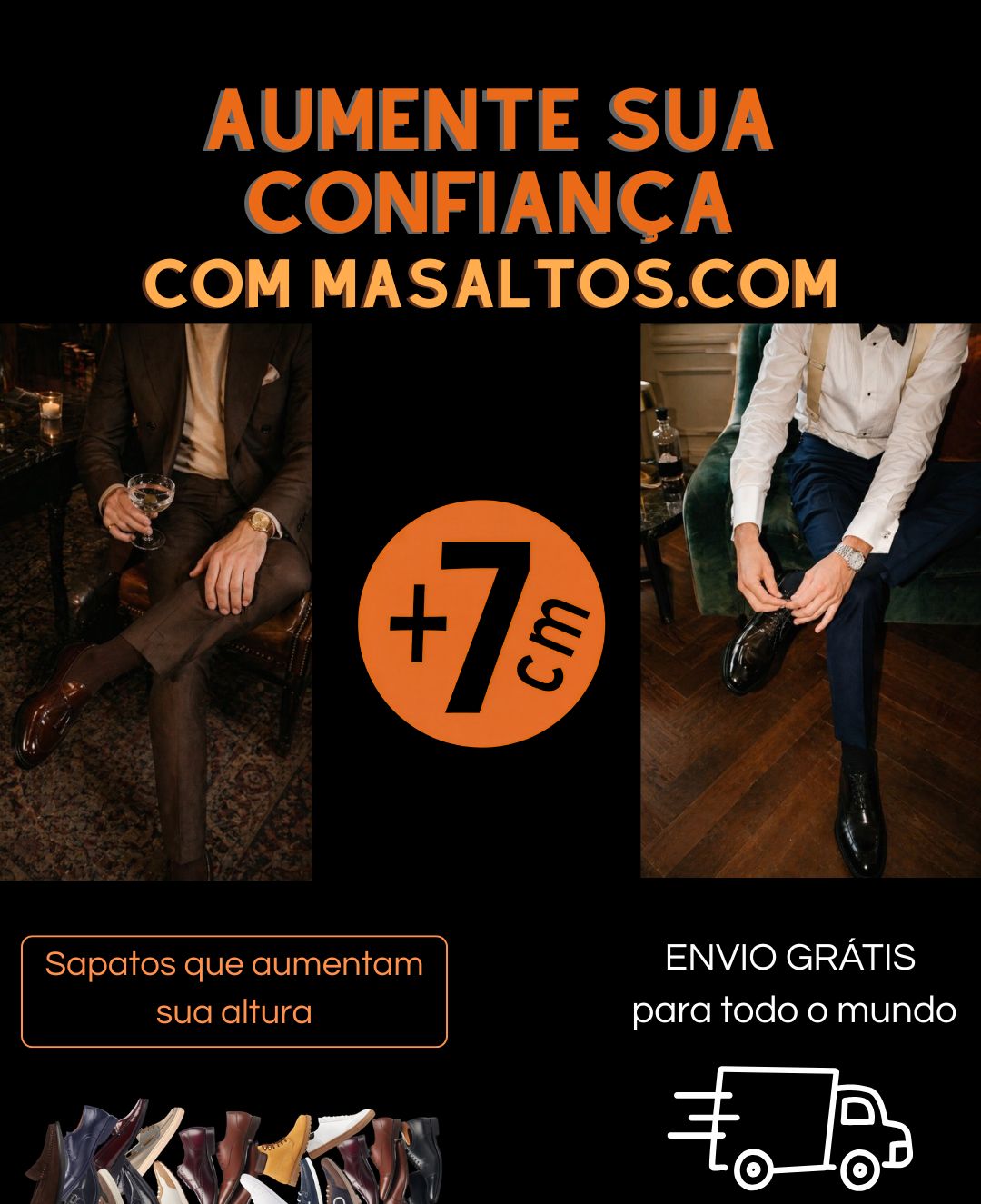 Sapatos para Ser Mais Alto